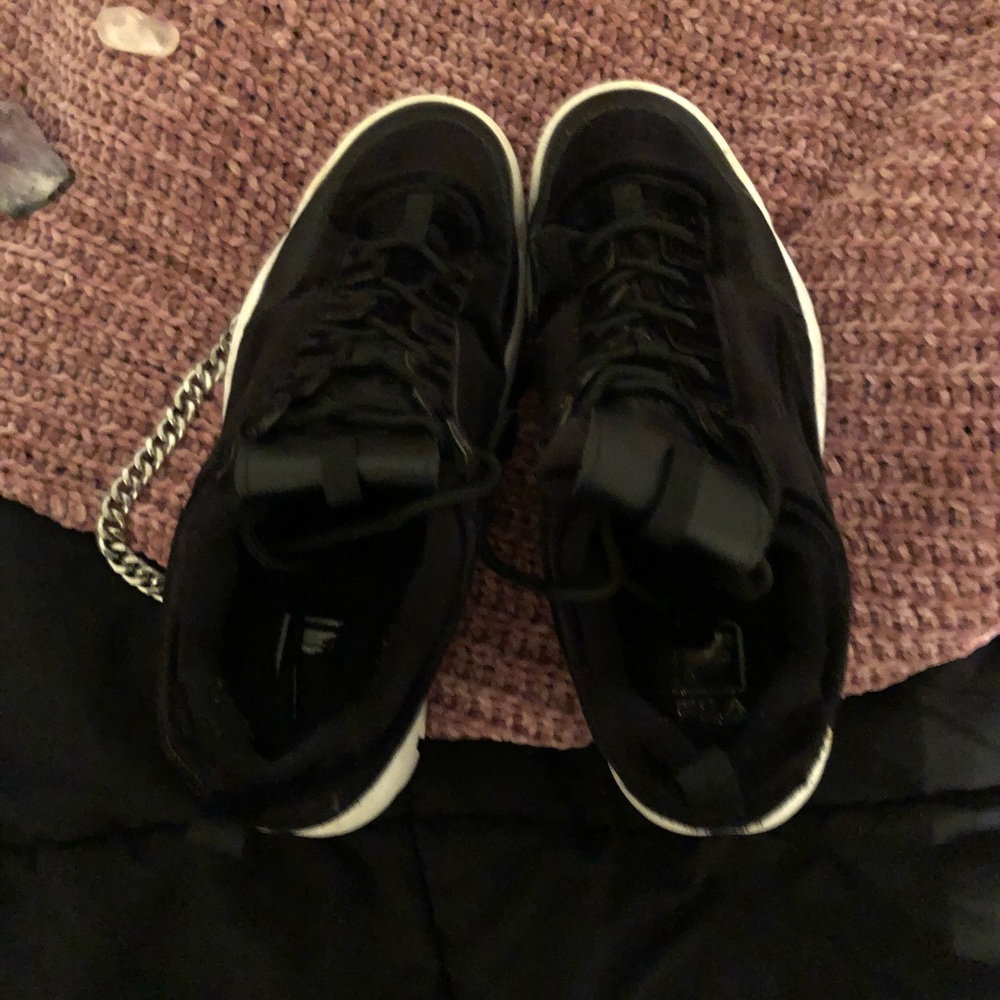 FiLA Disruptor 2 Premium Velour Black Sz 9 - Picture 6 of 7